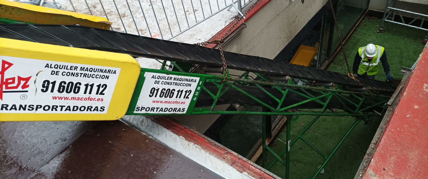 Cómo funciona una cinta transportadora