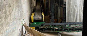 cinta transportadora para obra